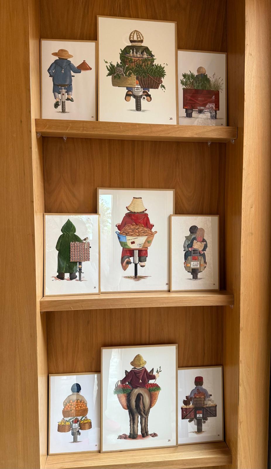 Affiche Maroc Fraises