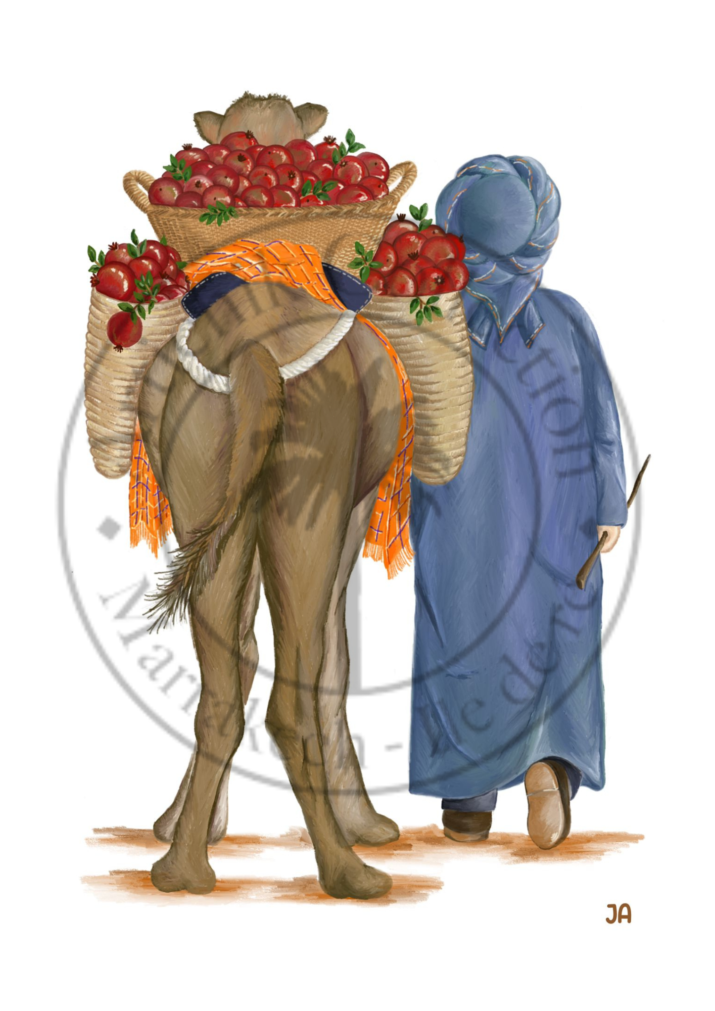 Affiche Maroc Grenades