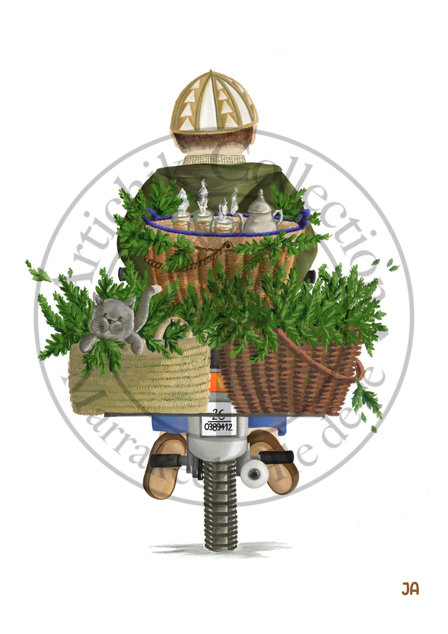 Affiche Maroc Thé Vert