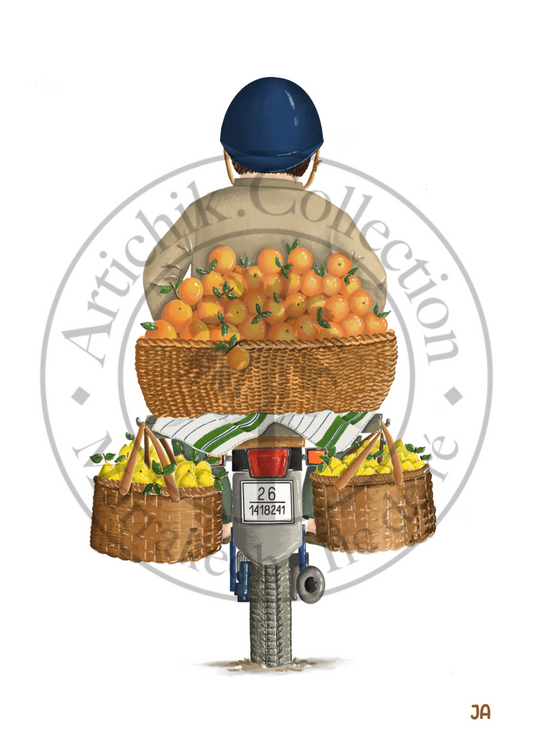 Affiche Maroc Vitamines